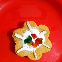 A picture of Mango Malai Custard Disc.