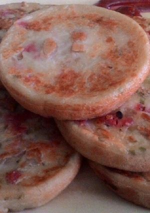 Foto resep TAKOYAKI versi loyang martabak
