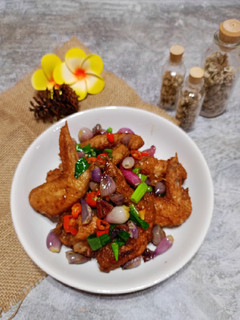 Foto resep Sayap Ayam Goreng Oseng Bawang