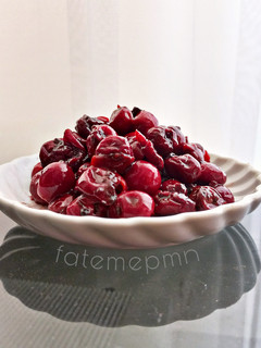 عکسی از دستور ترشک آلبالو