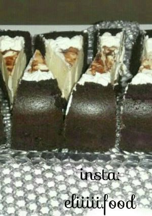 عکسی از دستور چیز کیک شکلاتی