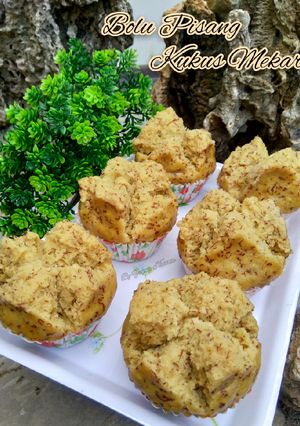 Foto resep Bolu Pisang Kukus Mekar