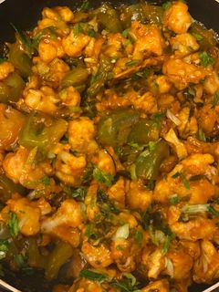 A picture of Gobi Manchurian (Air fryer).