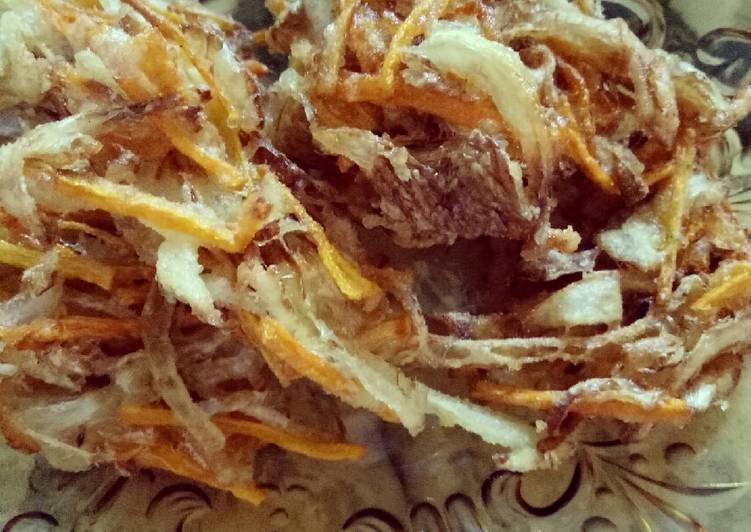 Resep Kakiage Marugame Ala Berbuka Puasa Di Rumah 😊😊😋 | Bahan Membuat Kakiage Marugame Ala Berbuka Puasa Di Rumah 😊😊😋 Yang Enak dan Simpel