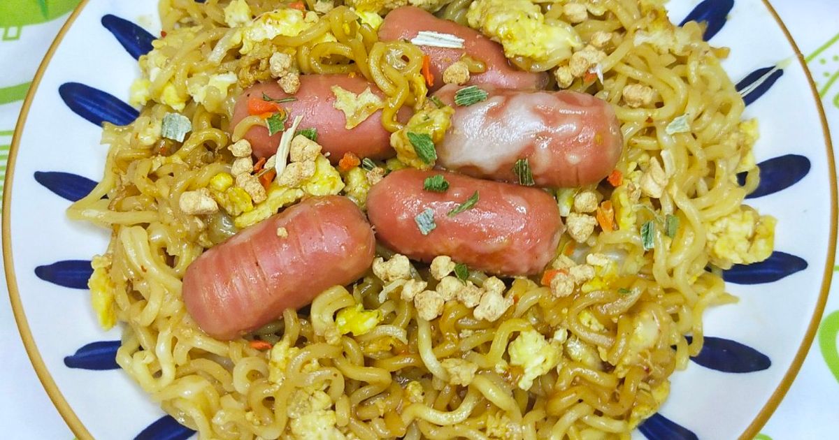 Mie Goreng Mozarella