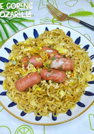 Foto resep Mie Goreng Mozarella