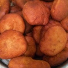 A picture of Cinnamon and giner mandazi.