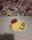 Каша кукурузная в мультиварке с мини-сарделькой