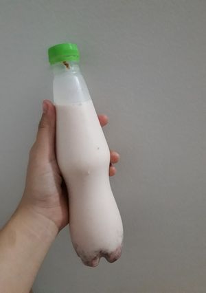 Hình của món Sữa mứt dâu.