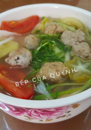 Hình của món Canh chua chả cá rựa.