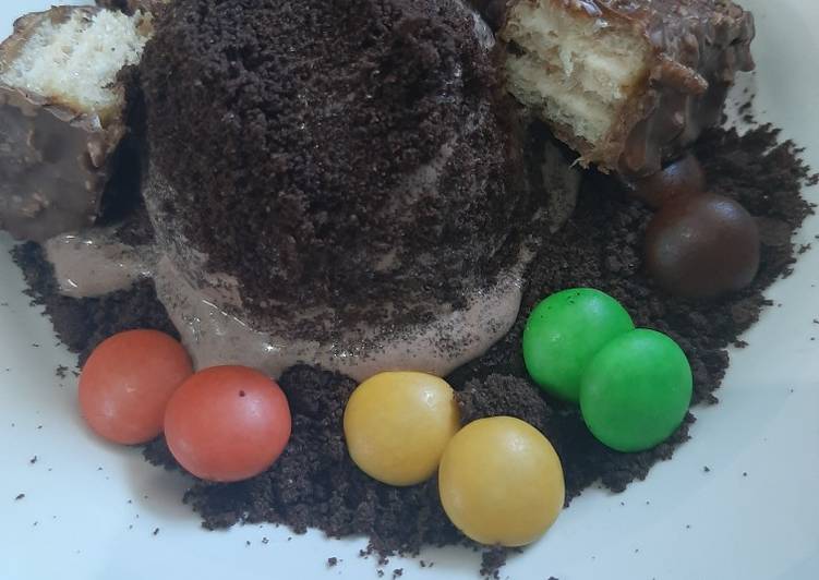 Chocolate Ice Cream Dessert
