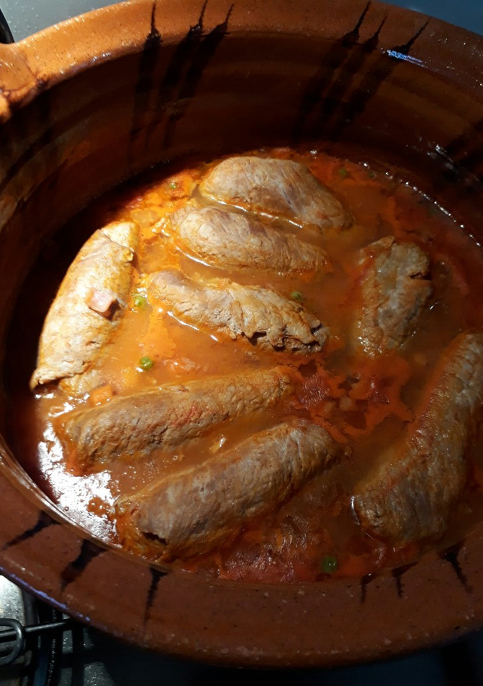 Una foto de Rollitos de bistec