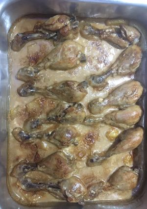 صورة لوصفة دبابيس الفراخ بالبطاطس والكريمه