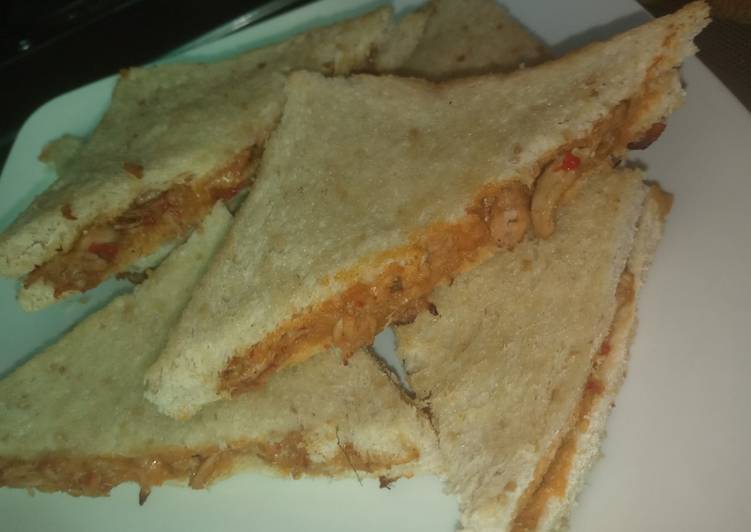 Recipe of Appetizing Crispy sandwich