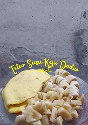 Foto resep Telur Susu Keju Dadar