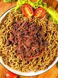 Resep Mie BonCabe Rendang