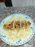 Farfalles à l'escalope de dinde