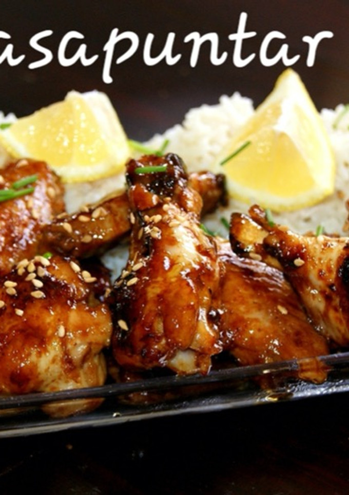 Una foto de Alitas de pollo thai