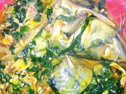 A picture of okro soup