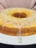 Budín de limón y amapolas
