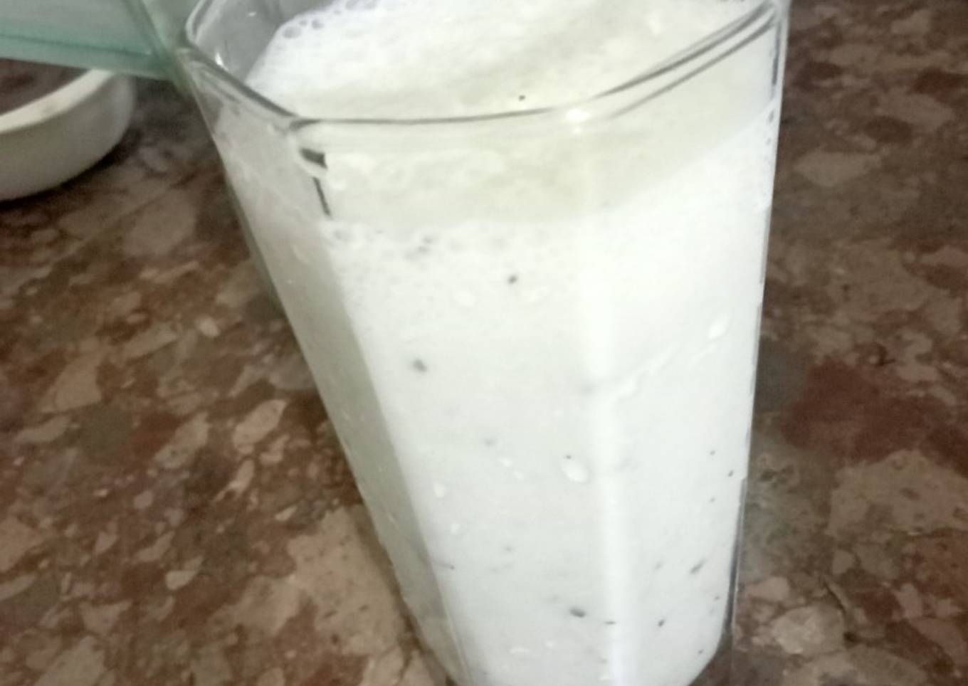 Banana and dates shake😜💪
