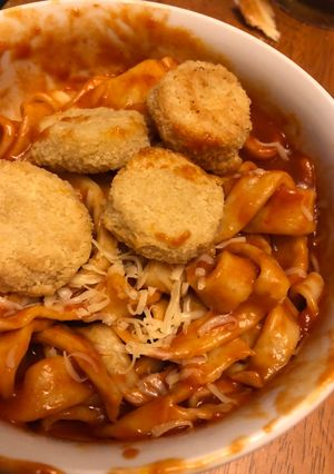 Una foto de Fideos caseros