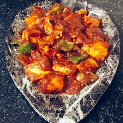 A picture of Kadai paneer.