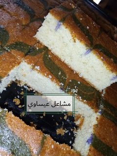 صورة لوصفة الكيكة الاقتصاديةالتوفيريةبدون بيضبدون حليب
