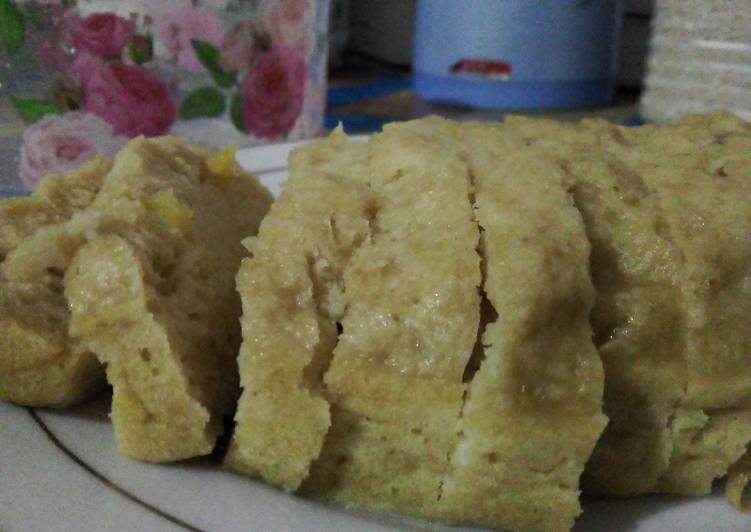 Cara Gampang Membuat Bolu Kukus Nangka Anti Gagal