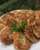 Кабачкові оладки з фаршем