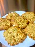 Galletones de avena, kiwi y almendras