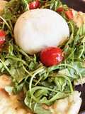 Salada de Burrata e Rúcula