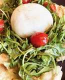 Salada de Burrata e Rúcula