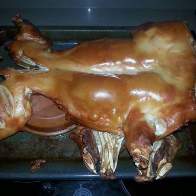 Cochinillo al horno Receta de Ángeles Medina- Cookpad
