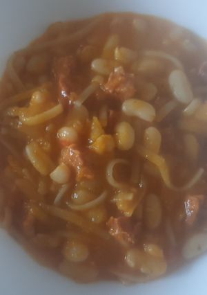 Una foto de Porotos con Riendas.... a mi manera
