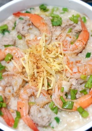 รูปของ ข้าวต้มกุ้ง หมูสับ