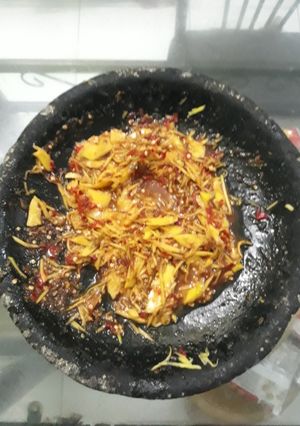 Foto resep Sambal asam buah mangga mama fadil