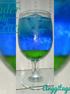 Foto resep Under the Ocean #mocktail