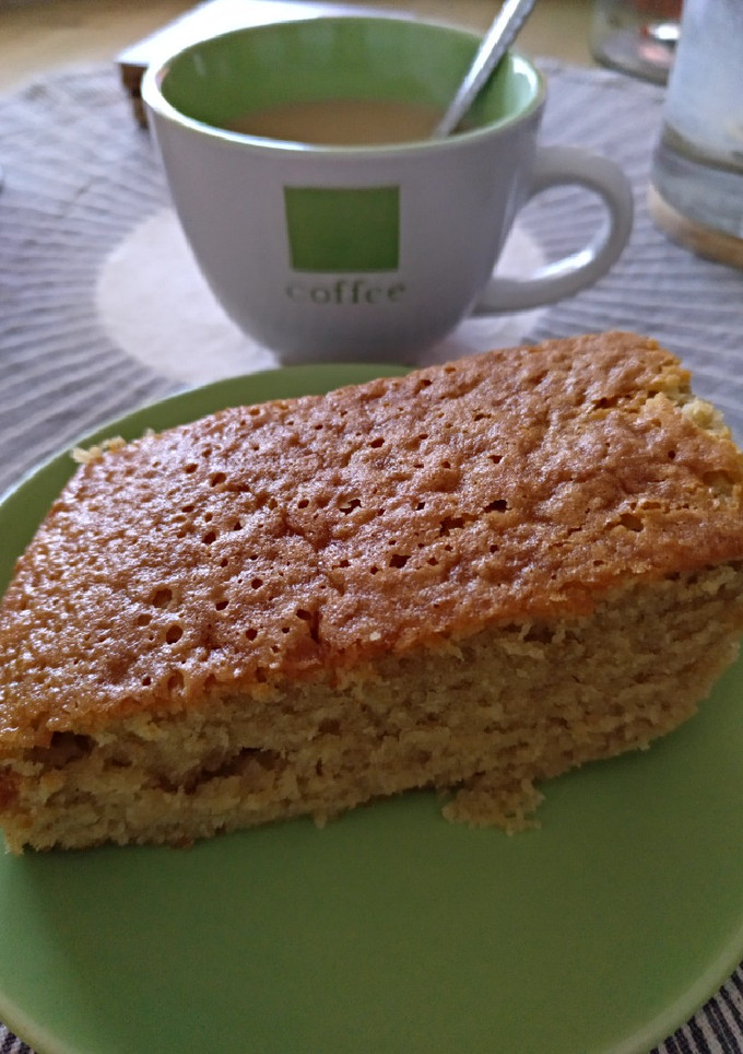 Una foto de Bizcocho de café suave
