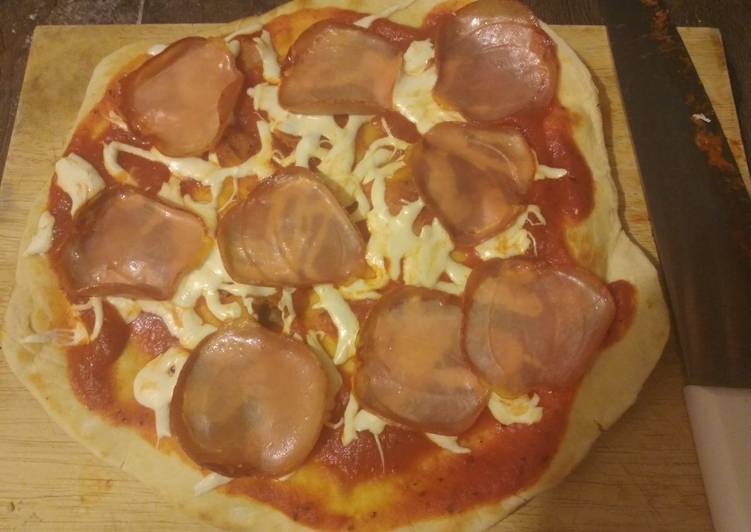 Pizza en sartén