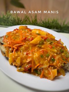 Foto resep Bawal Asam Manis