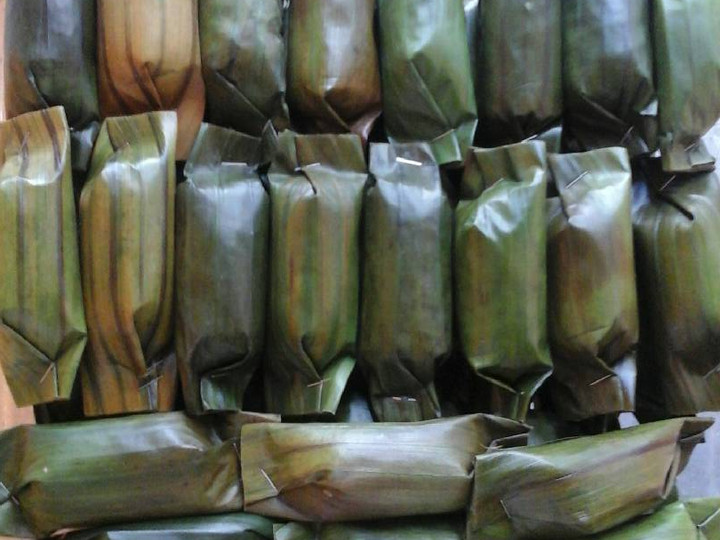 Resep Lemper ketan isi abon Menu Enak Dan Mudah Dibuat