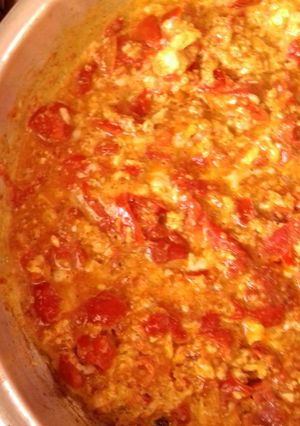 عکسی از دستور املت گوجه ای 🍅 به سبک من