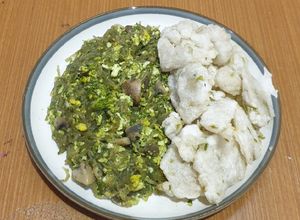 Foto resep Mie Lethek Kale Pesto