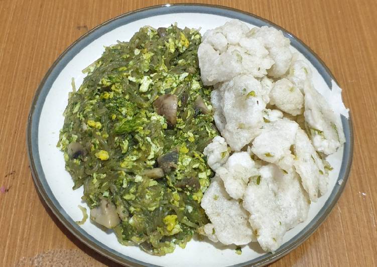 Langkah Mudah untuk memasak Mie Lethek Kale Pesto, Bisa Manjain Lidah