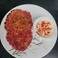 A picture of Mix veg AKKI Roti.