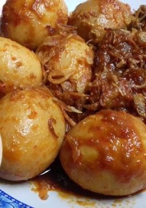 Foto resep Bali daging telur
