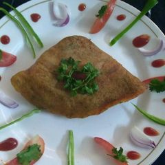 A picture of Chaule ki dal ka chila.