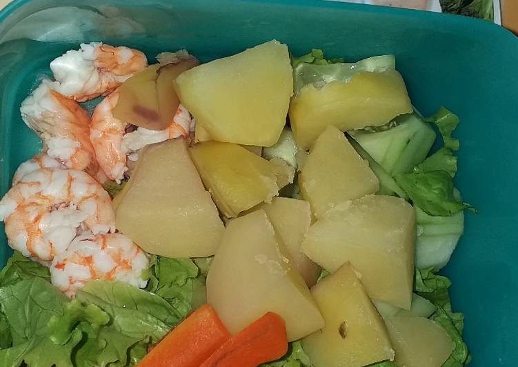 Cara Menyiapkan Salad sayur Super Lezat