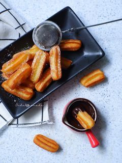 Foto resep Churros Simpel, Takaran Sendok